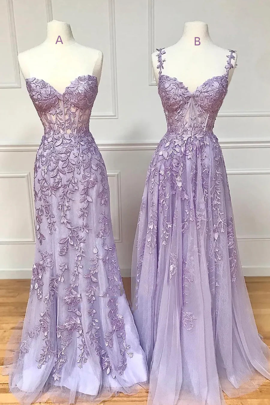 A-Line Prom Dresses Party Dresses Elegant Dress Formal Sweep / Brush Train Sleeveless Sweetheart Tulle with Pleats Sequin Appliques