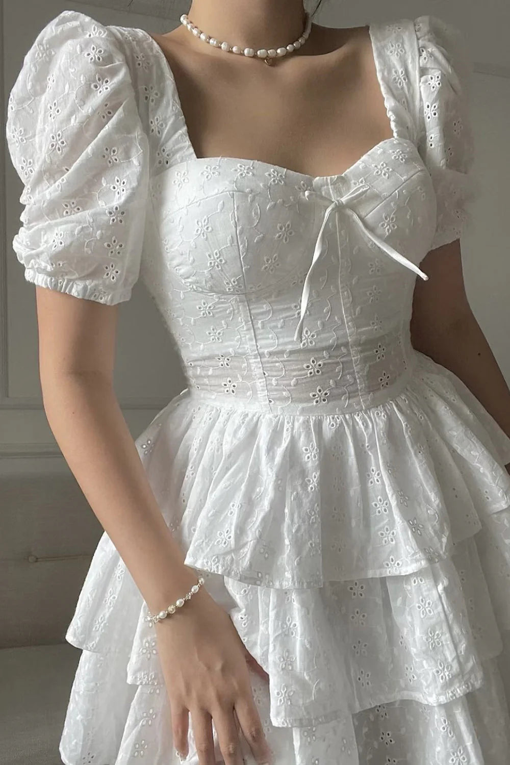 A-Line Square Neck Short/Nini Homecoming Dresses Graduation Dress Party Dress