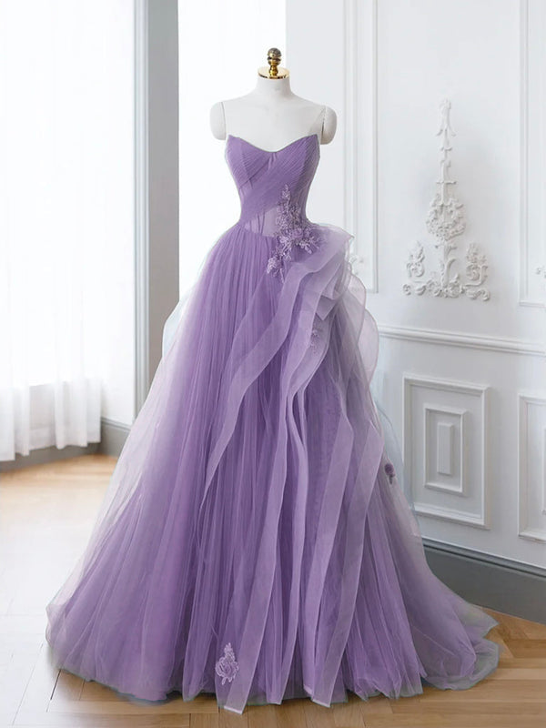 Green A-Line Off Shoulder Long Prom Dress Lace Long Evening Dress Beautiful