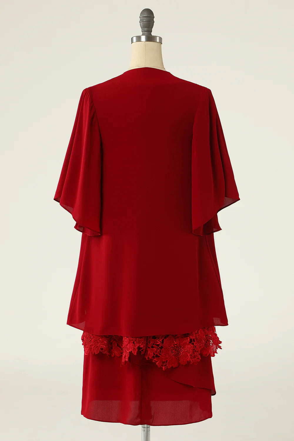 Lace Layers Two Piece Mother of the Bride Dress