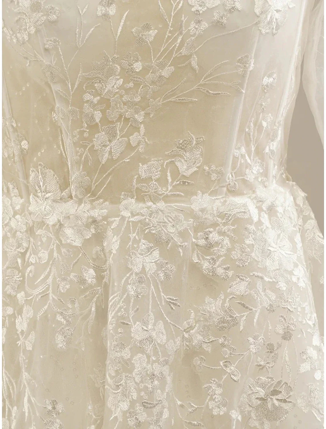 Reception Little White Dresses Wedding Dresses A-Line One Shoulder Tea Length Chiffon Bridal Gowns With Embroidery Solid Color
