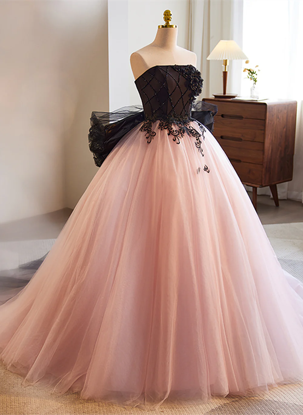 Quinceanera Dresses Princess Dress Lace Tulle Ball Gown Sweet 16 Dress Long Formal Dress With Appliques