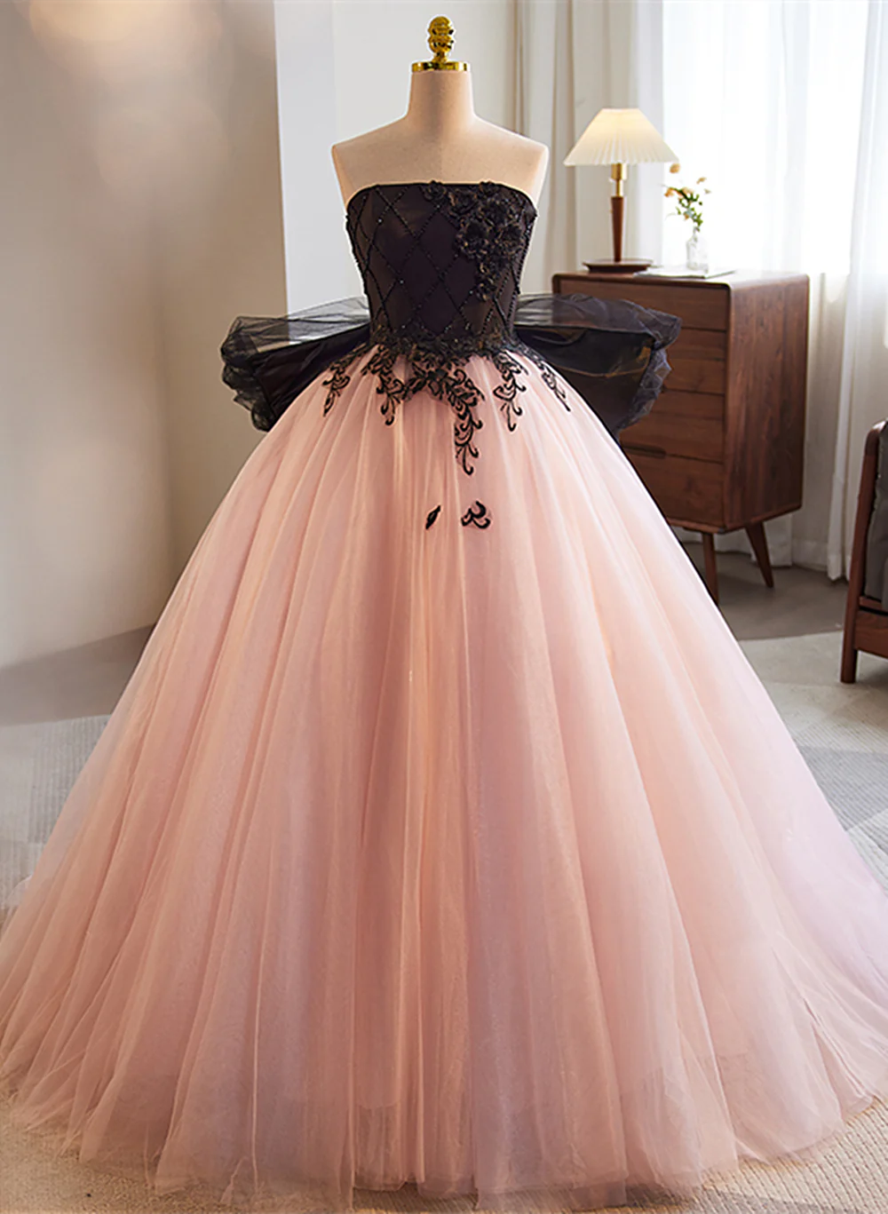 Quinceanera Dresses Princess Dress Lace Tulle Ball Gown Sweet 16 Dress Long Formal Dress With Appliques