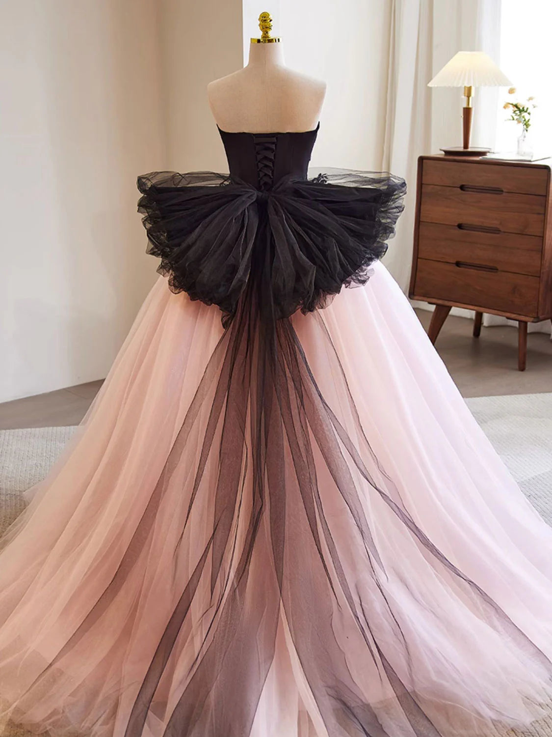 A-Line Pink Ball Gown Quinceanera Dresses Princess Dress Tulle Lace Long Prom Dress Pink Tulle Formal Dress