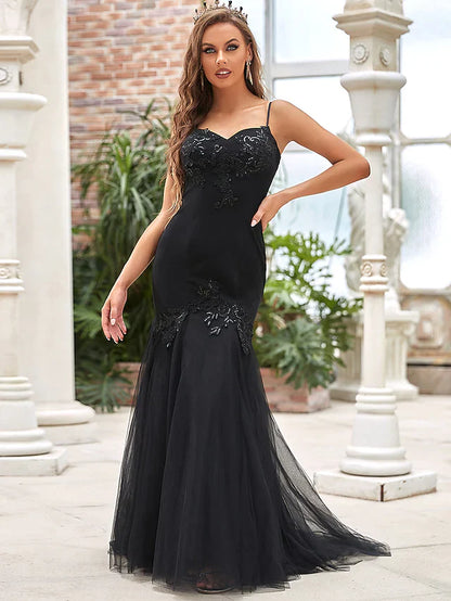 Wedding Dresses V Neck Tulle Sequined Sleeveless Casual Sexy with Sequin Appliques