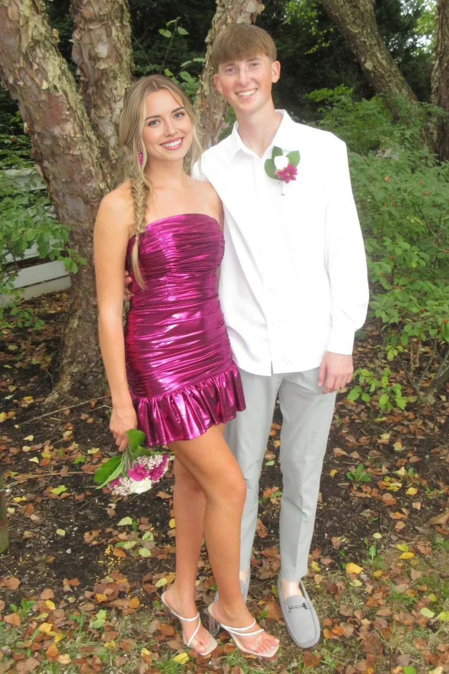 Chic Strapless Short Prom Dress Charming Birthday Party Dress Lovely Graduation Dress Homecoming Dress