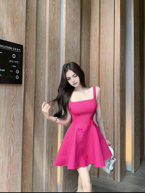 Sweetheart A Line Straps Short Prom Dress Charming Birthday Party Dress Lovely Graduation Dress Chic Homecoming Dress With Bow(s)