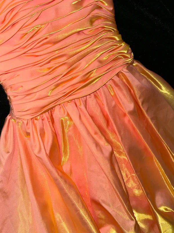 Sweetheart A Line Spaghetti Strap Pleated Short Prom Dress Charming Birthday Party Dress Lovely Graduation Dress Chic Homecoming Dress