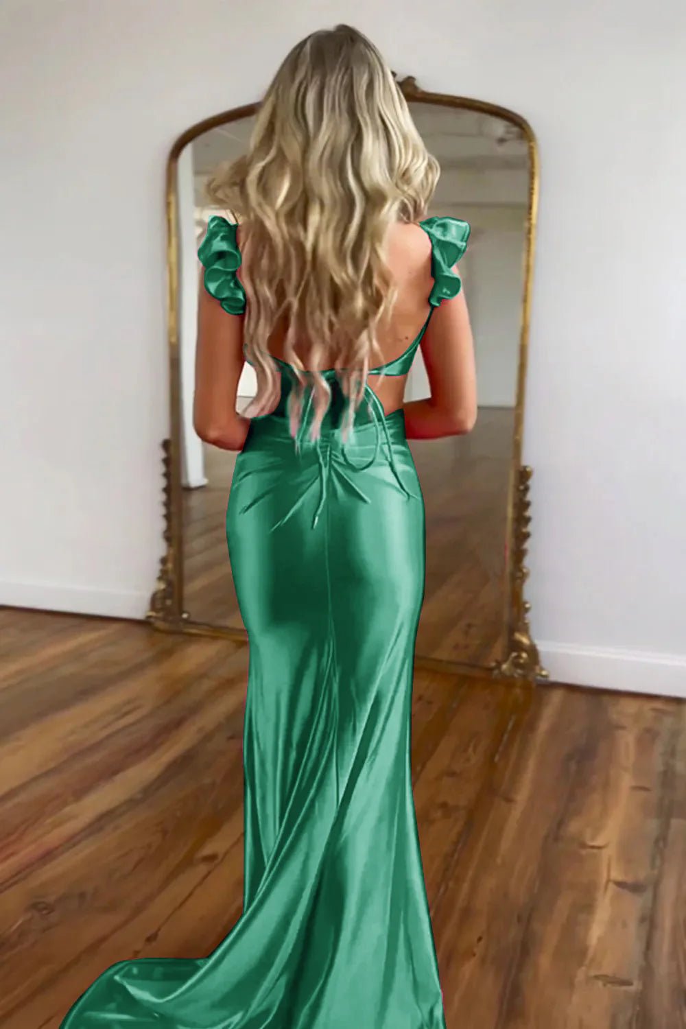 Mermaid Sweetheart Hollow Out Prom Bridesmaid Dress