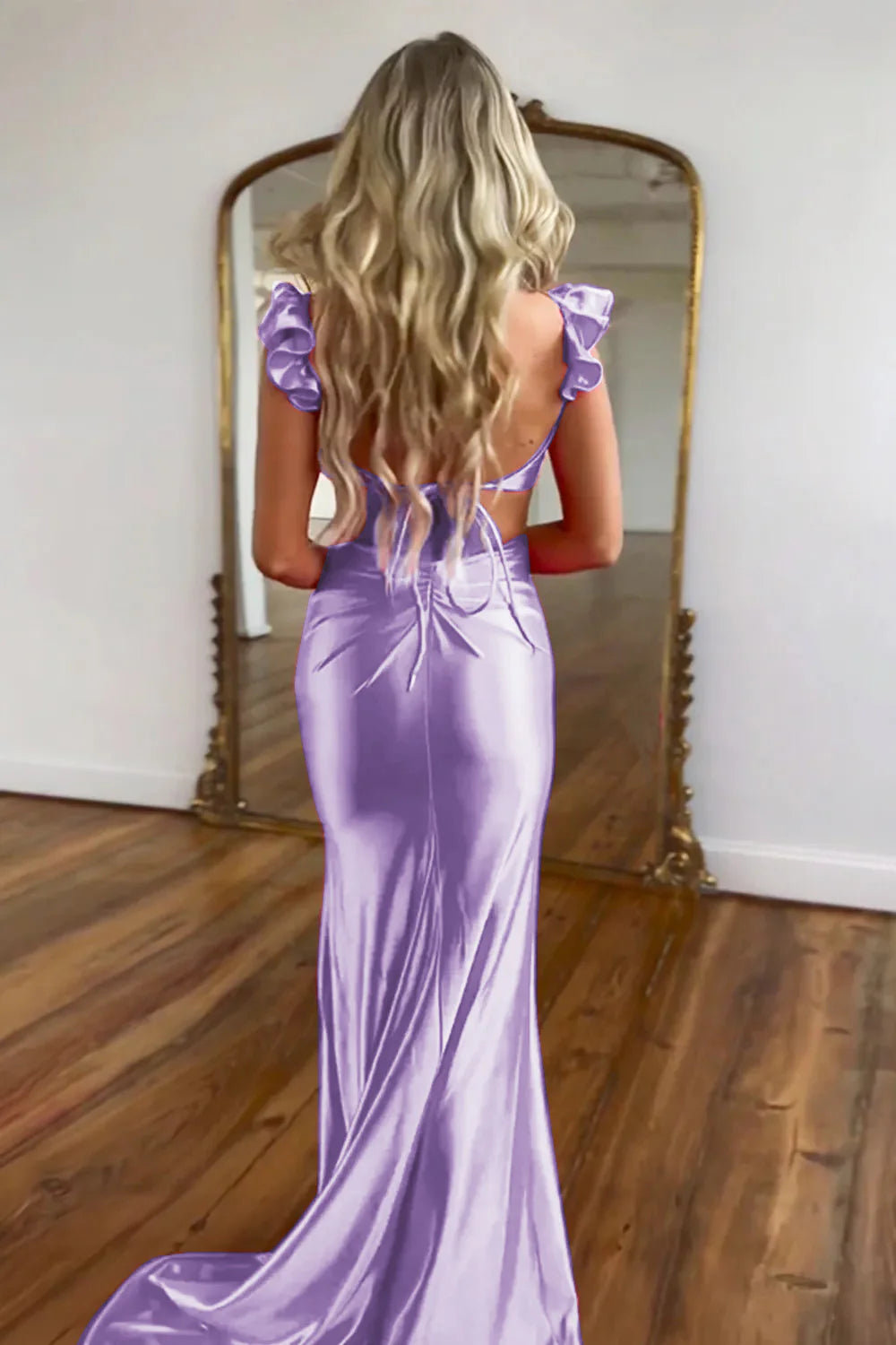 Mermaid Sweetheart Hollow Out Prom Bridesmaid Dress