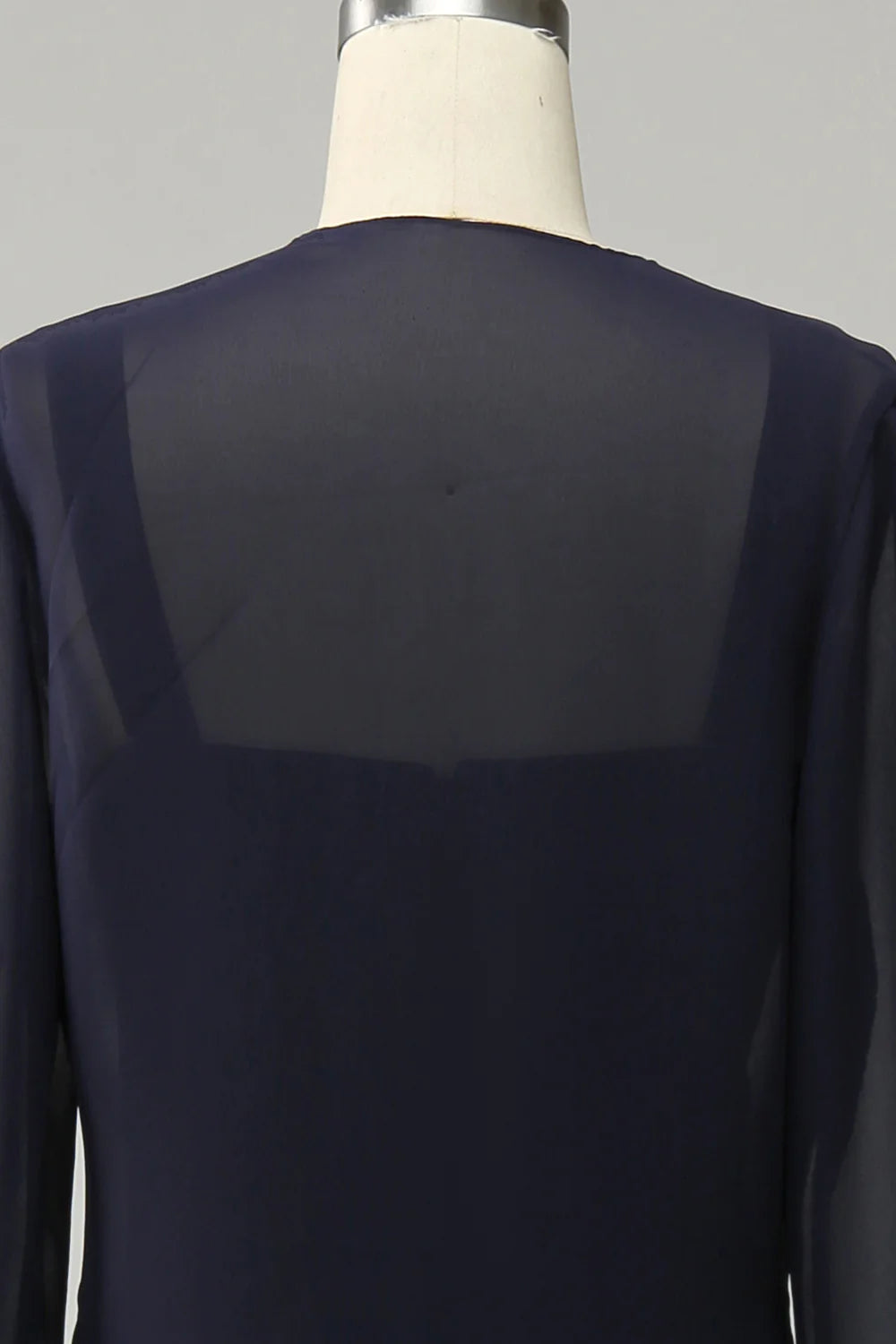 Two Pieces Sleek Glitter Sparking Long Mother of the Bride Dress