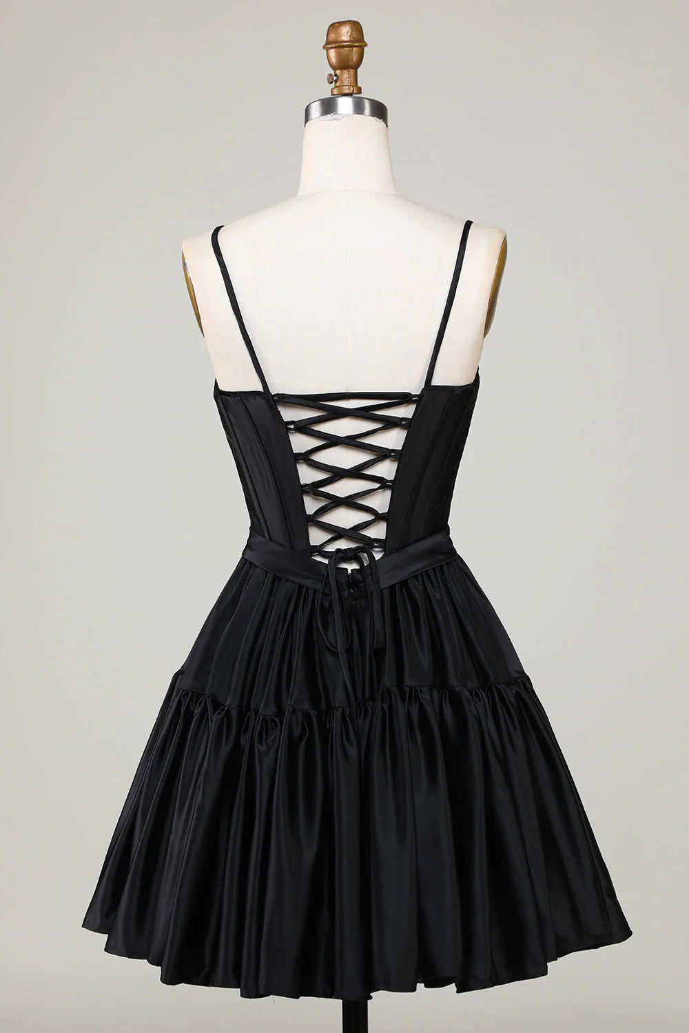 A-Line Spaghetti Straps Short/Mini Homecoming Dresses