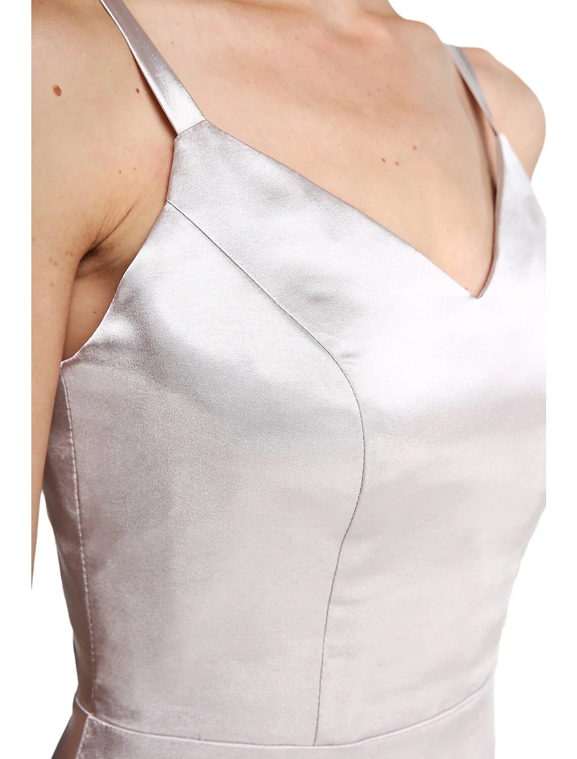 Sheath / Column Mother of the Bride Dress Two Piece Spaghetti Strap Floor Length Stretch Satin Sleeveless yes with Pleats