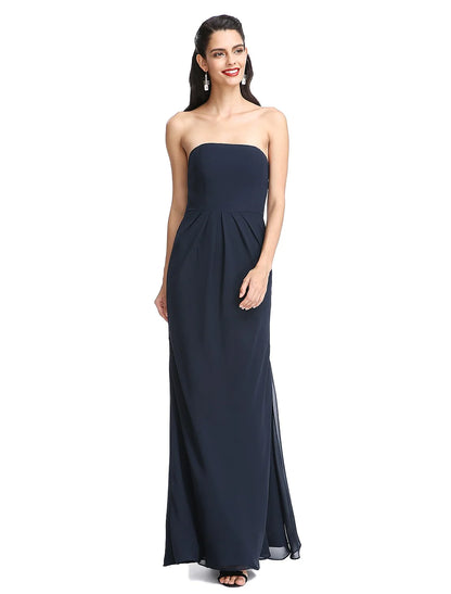 A-Line Mother of the Bride Dress Convertible Dress Scoop Neck Floor Length Chiffon Half Sleeve No with Appliques